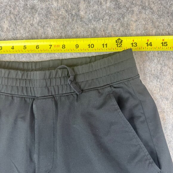 Uniqlo Mens Black Joggers Sz S Tapered Pockets AIRism Activewear Lightweight - Picture 6 of 12